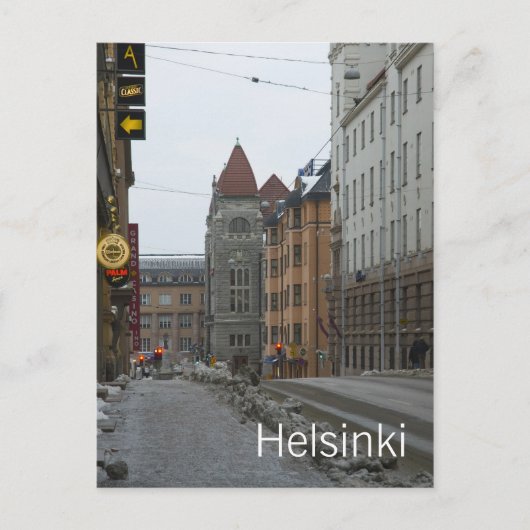 Helsinki Postkarte (Vorderseite)