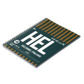 Helsinki - Reisejournal Notizblock (Linke Seite)