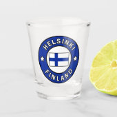 Helsinki Schnapsglas (Vorderseite)