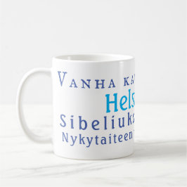 Helsinki-Sehenswürdigkeiten Kaffeetasse