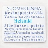 Helsinki-Sehenswürdigkeiten Mousepad (Vorne)