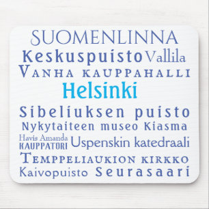 Helsinki-Sehenswürdigkeiten Mousepad