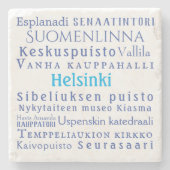 Helsinki-Sehenswürdigkeiten Steinuntersetzer (Vorderseite)
