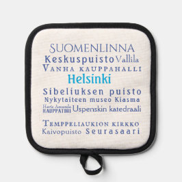 Helsinki-Sehenswürdigkeiten Topflappen