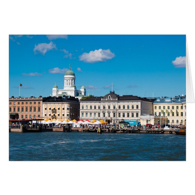Helsinki Skyline (Vorderseite (Horizontal))