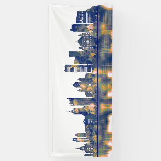 Helsinki Skyline Banner (Vertikal)