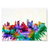 Helsinki Skyline Fotodruck (Vorne)