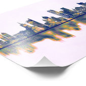 Helsinki Skyline Fotodruck (Ecke)