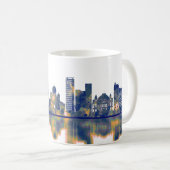 Helsinki Skyline Kaffeetasse (VorderseiteRechts)