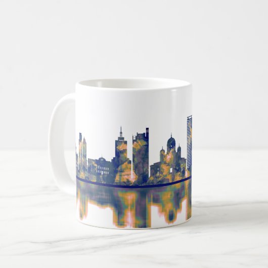 Helsinki Skyline Kaffeetasse (Vorderseite Links)