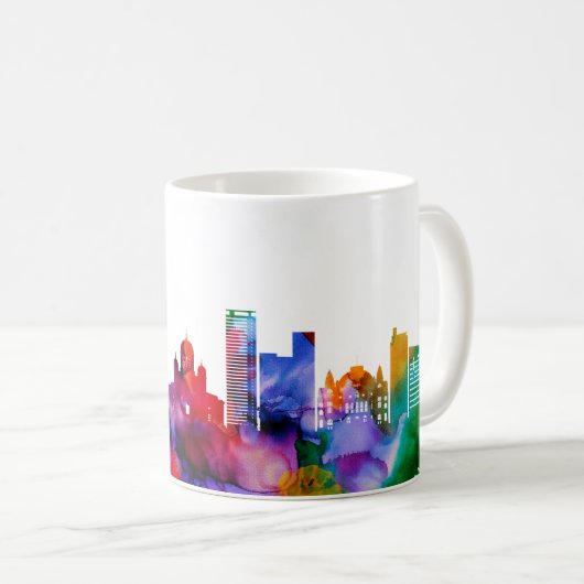 Helsinki Skyline Kaffeetasse (VorderseiteRechts)