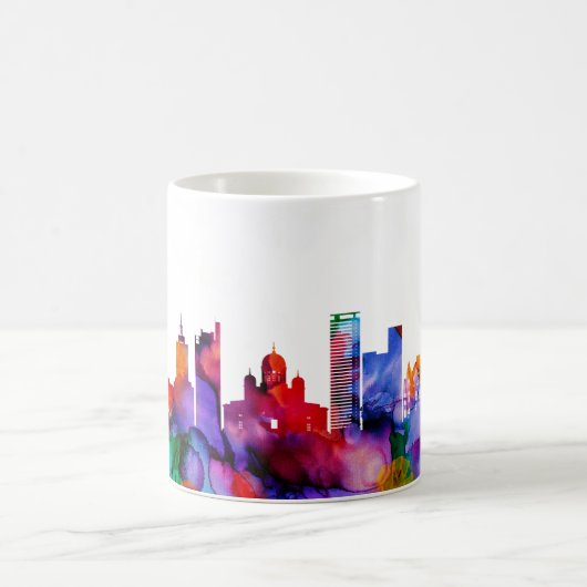 Helsinki Skyline Kaffeetasse (Mittel)