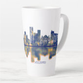 Helsinki Skyline Milchtasse (Rechte Ecke)