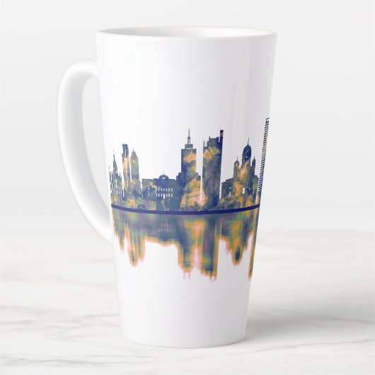 Helsinki Skyline Milchtasse (Linke Ecke)