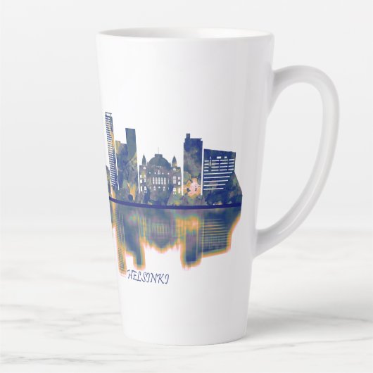 Helsinki Skyline Milchtasse (Rechts)