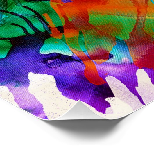 Helsinki Skyline Poster (Ecke)