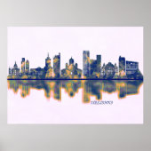 Helsinki Skyline Poster (Vorne)