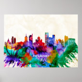 Helsinki Skyline Poster (Vorne)