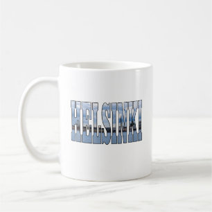Helsinki-Stadtansicht-Tasse Finnland Reise-Souven Kaffeetasse