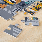Helsinki-Straßenbahn – Stadtlandschaft Finnlands Puzzle (Seite)