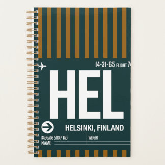 Helsinki - Travel Planner 2026 Planer