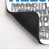 HELSINKI und andere Städte Mousepad (Ecke)