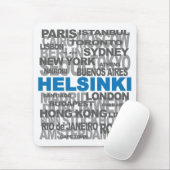 HELSINKI und andere Städte Mousepad (Mit Mouse)