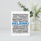 HELSINKI und andere Städte Postkarte (Stehend Vorderseite)
