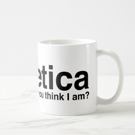 Helvectica01 Kaffeetasse (Rechts)