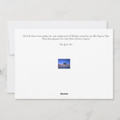 Helvellyn England Holiday Card Feiertagskarte (Rückseite)