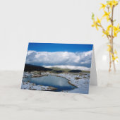 Helvellyn England Holiday Card Karte (Gelbe Blume)
