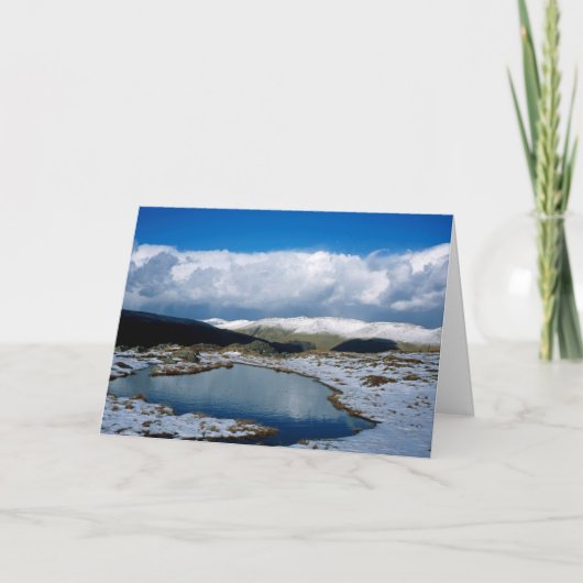 Helvellyn England Holiday Card Karte (Vorderseite)