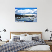 Helvellyn England Holiday Card Leinwanddruck (Insitu (Schlafzimmer))