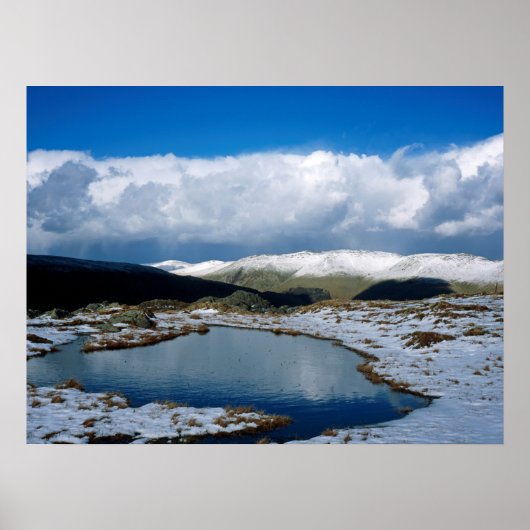 Helvellyn England Holiday Card Poster (Vorne)