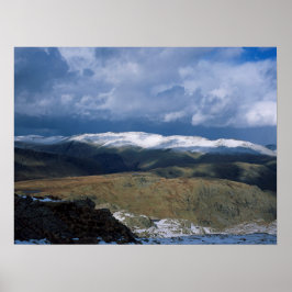 Helvellyn England Holiday Card Poster