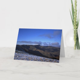 Helvellyn Winter Holiday Card Karte