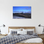 Helvellyn Winter Holiday Card Leinwanddruck (Insitu (Schlafzimmer))