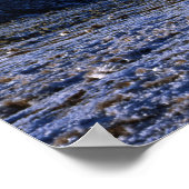 Helvellyn Winter Holiday Card Poster (Ecke)