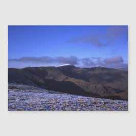 Helvellyn winter The Lake District England Magnetkarte