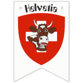 Helvetia Party Bunting Banner (Zweite Fahne)