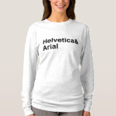 Helvetica&Arial T-Shirt (Vorderseite)