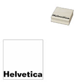 HELVETICA GUMMISTEMPEL (Stempel)