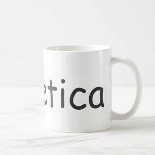 Helvetica im Comic ohne Tasse! Kaffeetasse