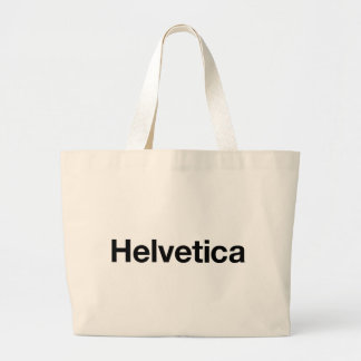 Helvetica Jumbo Stoffbeutel
