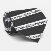 Helvetica Krawatte (Gerollt)