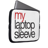 Helvetica Laptopschutzhülle (Vorne Rechts)