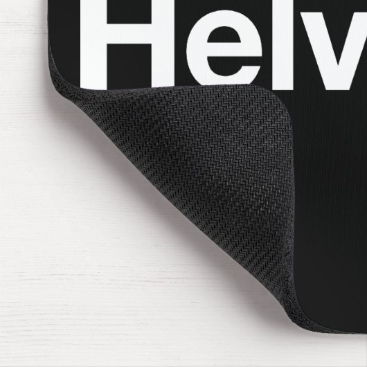 Helvetica Mousepad (Ecke)