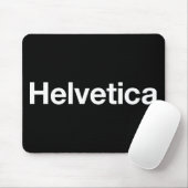 Helvetica Mousepad (Mit Mouse)