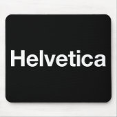 Helvetica Mousepad (Vorne)