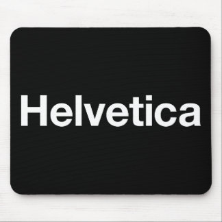 Helvetica Mousepad